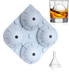 Silicone Ice Cube Trays, Reusable Ice Ball Maker Without BPA, Suitable for Cocktails, Whiskeys, Freezers, Ice Cube Molds with Lids