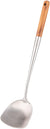 Wok spatula, 17inches spatula for wok, 304 Stainless Steel wok spatula.