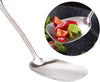 Wok Spatula and Ladle,304 Stainless Steel Utensils.Suitable for home use, hotel, restaurant.13.7-15Inch