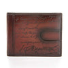 Leather Bifold Wallets For Men, Purely Hand Made Wipe Colour Clutch Wallet