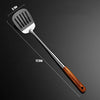 Slotted Turner Metal Spatula, 17inches spatula for wok, 304 Stainless Steel wok spatula. (Slotted Spatula)