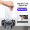 Glass Rinser for Kitchen Sinks, Metal Kitchen Sink Glass Rinser, Kitchen Sink Accessories Bottle Washer