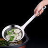 Skimmer Ladle, 304 Stainless Steel Skimmer 14.5 ln for Cooking Frying Skimming