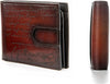 Leather Bifold Wallets For Men, Purely Hand Made Wipe Colour Clutch Wallet