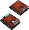 Leather Bifold Wallets For Men, Purely Hand Made Wipe Colour Clutch Wallet