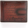 Leather Bifold Wallets For Men, Purely Hand Made Wipe Colour Clutch Wallet