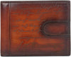 Leather Bifold Wallets For Men, Purely Hand Made Wipe Colour Clutch Wallet